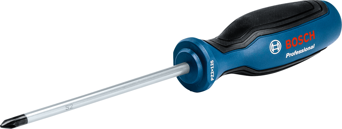 Κατσαβίδι Bosch PZ2x125 με εργονομική λαβή.